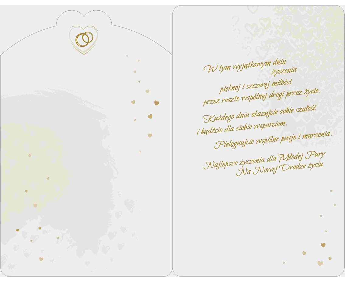 Wedding Occasion Card, Couple, 13x20,5 cm